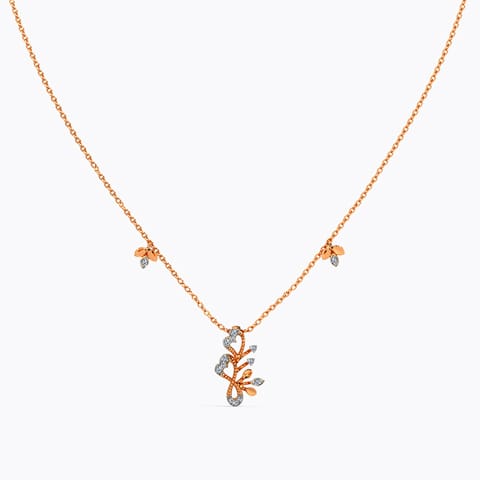 Infinite Bloom Diamond Necklace