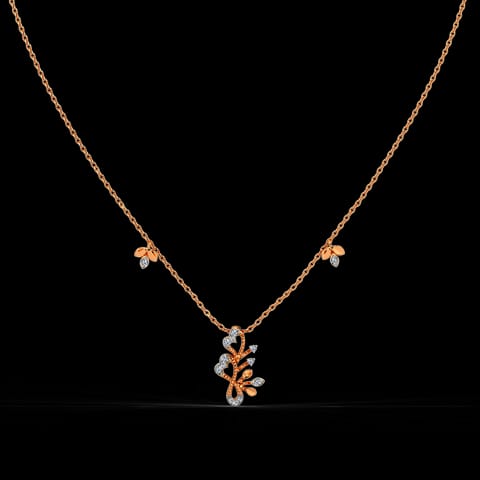 Infinite Bloom Diamond Necklace