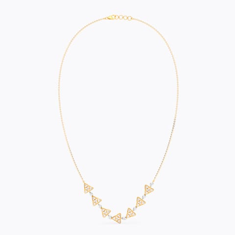 Sparkling Diamond Station Necklace Sparkling Diamond Station Necklace