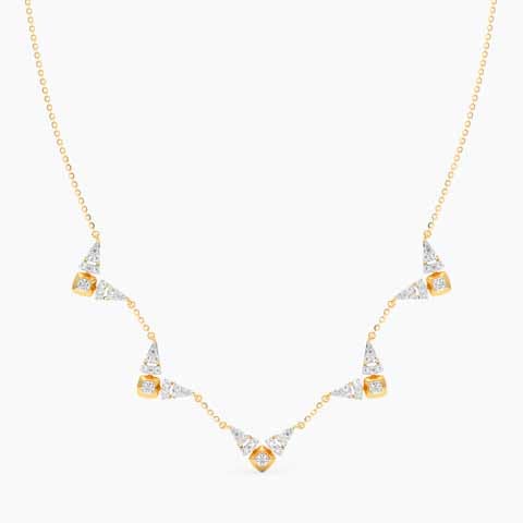 Regal Diamond Station Necklace Regal Diamond Station Necklace