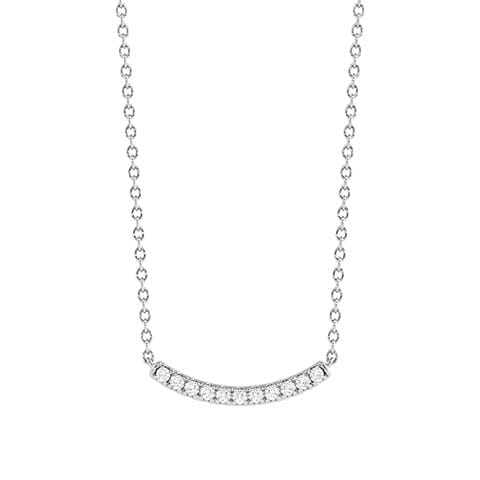 Pink Horizon Diamond Necklace Pink Horizon Diamond Necklace