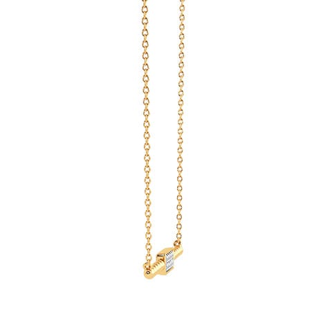 Blush Ingot Diamond Necklace Blush Ingot Diamond Necklace