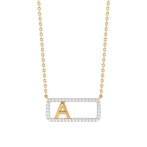Artisan Braided Diamond Necklace