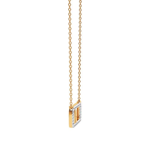Artisan Braided Diamond Necklace