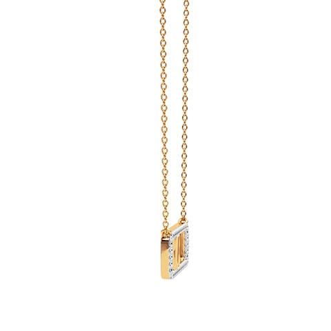 Woven Harmony Diamond Necklace