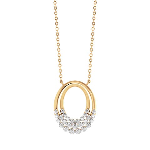 Jewelbox Arc Diamond Necklace Jewelbox Arc Diamond Necklace