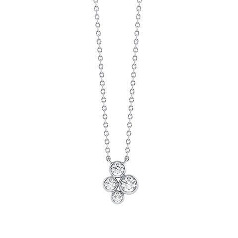 Sorbet Cluster Diamond Necklace Sorbet Cluster Diamond Necklace