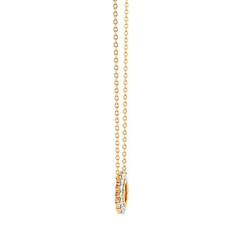 Evergreen Wreath Diamond Necklace Evergreen Wreath Diamond Necklace