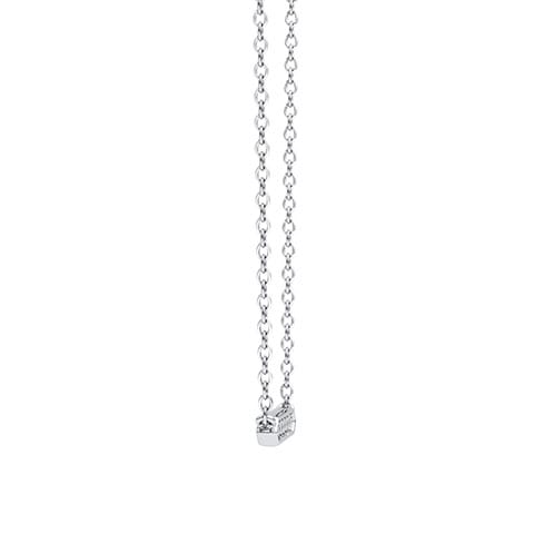 Sleek Sapphire Diamond Necklace Sleek Sapphire Diamond Necklace