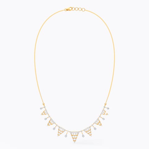 Patola Prism Diamond Necklace Patola Prism Diamond Necklace