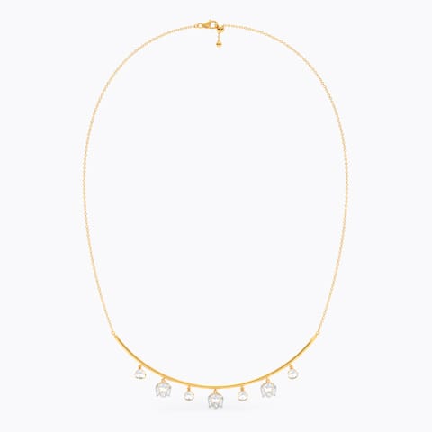 Floret Polki Diamond Necklace