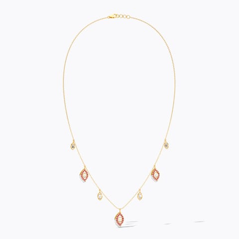 Crimson Polki Gemstone Necklace Crimson Polki Gemstone Necklace