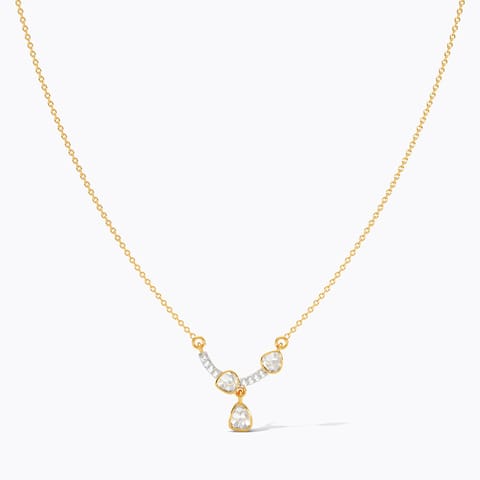 Polki Spark Gemstone Necklace