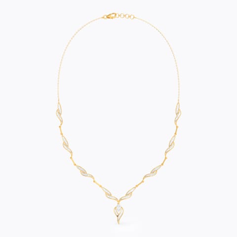Celestial Beam Diamond Necklace