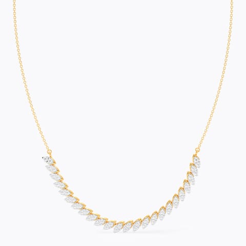 Celestial Blaze Diamond Necklace