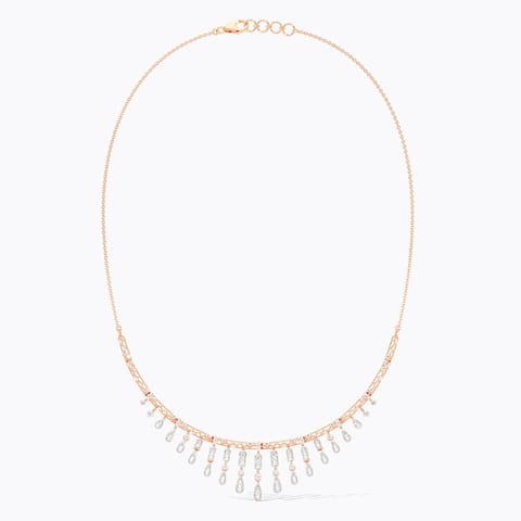 Striking Shine Diamond Necklace
