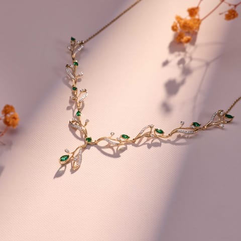 Stunning Green Gemstone Necklace