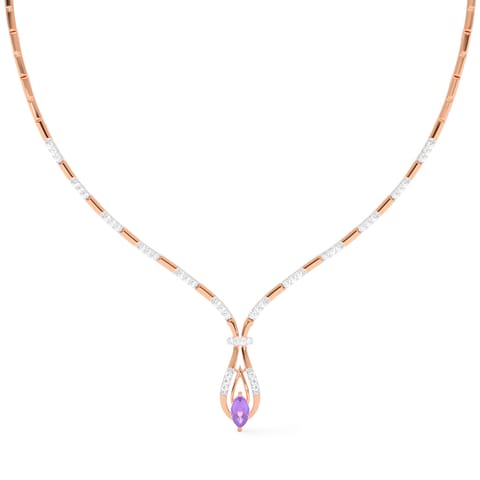 Contour Grace Gemstone Necklace