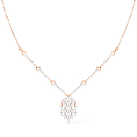 Gleaming Tassels Diamond Necklace Gleaming Tassels Diamond Necklace