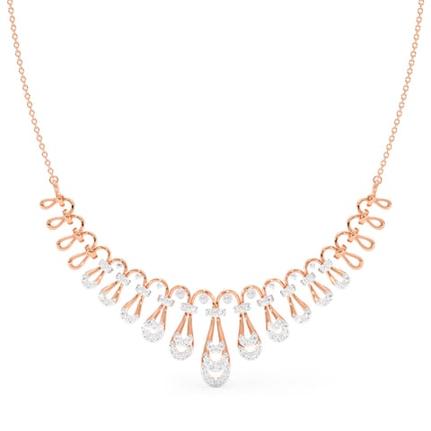 Ethereal Vine Diamond Necklace