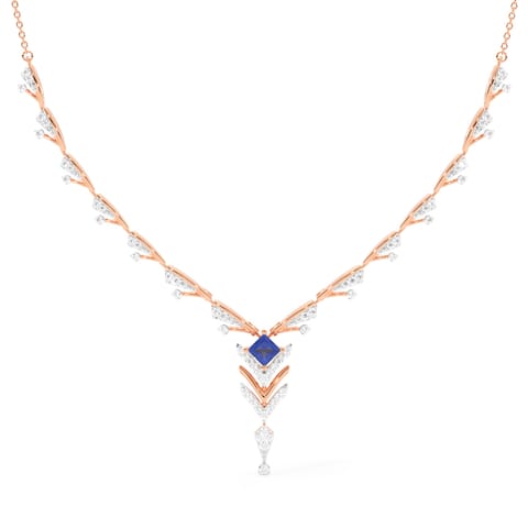 Twilight Ballet Gemstone Necklace