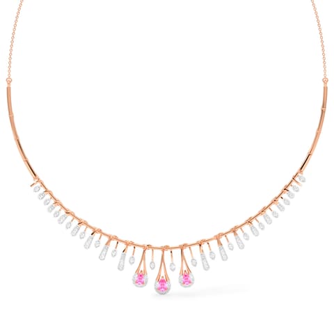 Opulent Twilight Gemstone Necklace