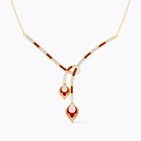 Sangria Spark Diamond Necklace Sangria Spark Diamond Necklace