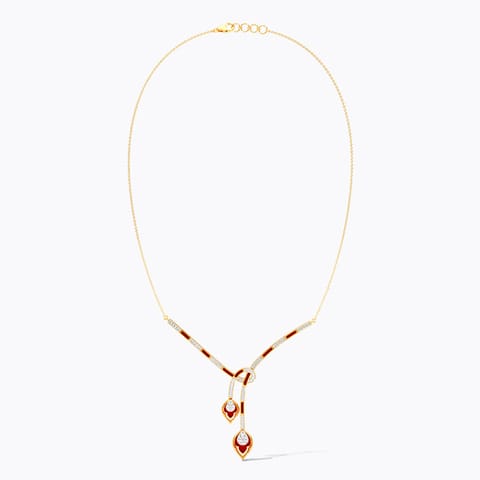 Sangria Spark Diamond Necklace Sangria Spark Diamond Necklace