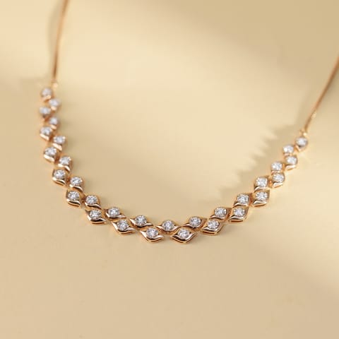 Nova Glaze Diamond Necklace
