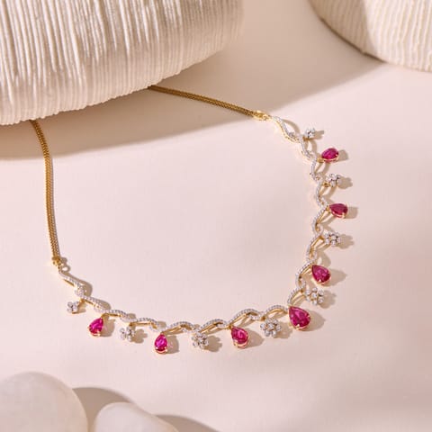 Pink Serenade Gemstone Necklace Pink Serenade Gemstone Necklace