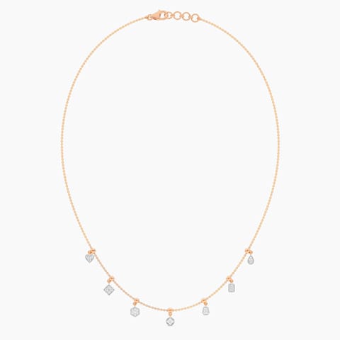 Moving Charms Diamond Necklace Moving Charms Diamond Necklace