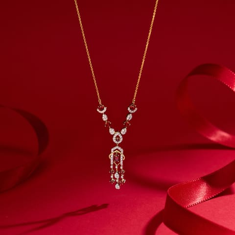 Luminous Tassels Gemstone Necklace Luminous Tassels Gemstone Necklace