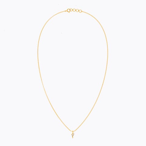 Dainty Glow 9KT Diamond Necklace