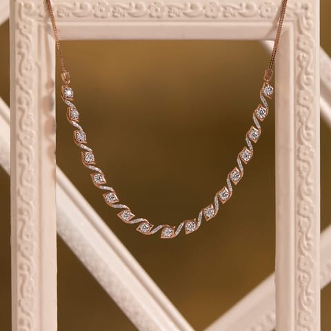 Pristine Spark Diamond Necklace