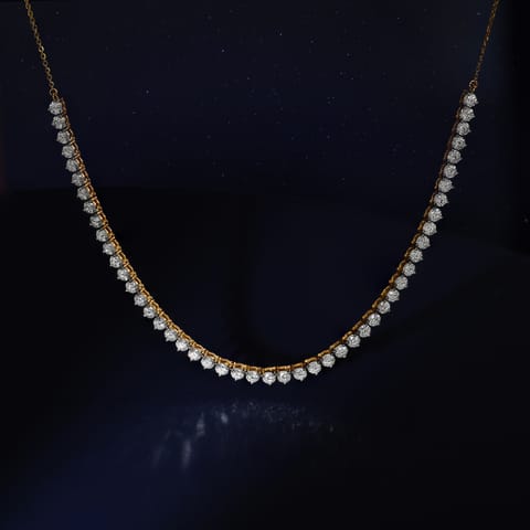 Starlight Streak 73 Cuts Diamond Necklace Starlight Streak 73 Cuts Diamond Necklace