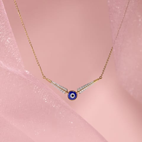 Evil Eye Jinx Gemstone Necklace Evil Eye Jinx Gemstone Necklace