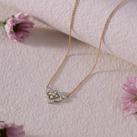 Botanical Diamond Necklace