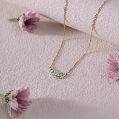 Pretty Petals Diamond Necklace