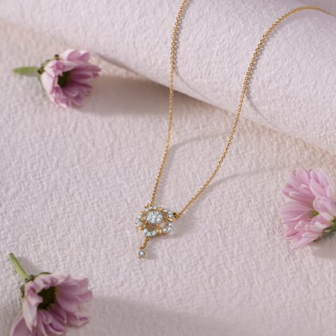 Quintet Diamond Necklace