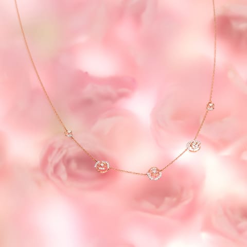 Rose Noir Diamond Necklace Rose Noir Diamond Necklace