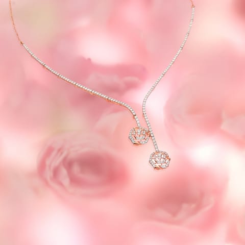 Imperial Rose Diamond Necklace Imperial Rose Diamond Necklace