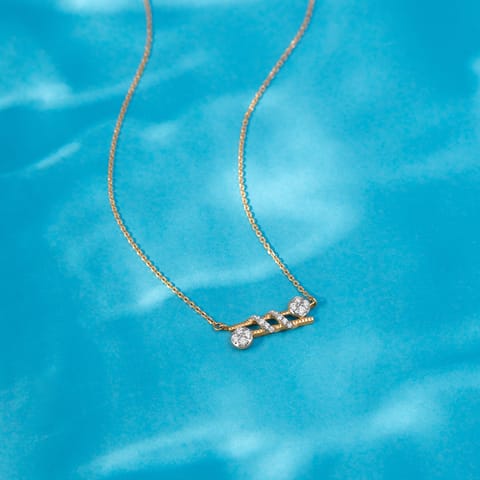 Binding Lines Diamond Necklace Binding Lines Diamond Necklace