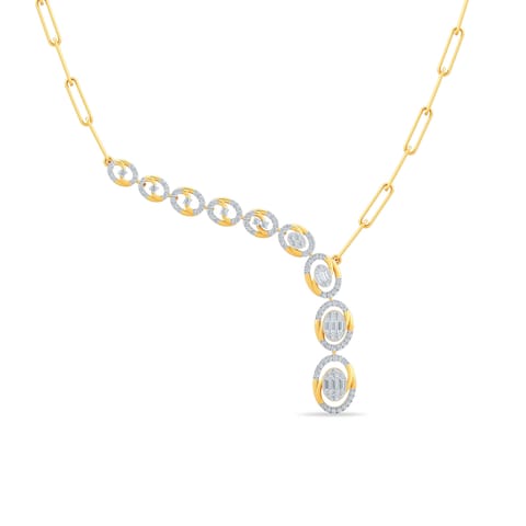 Contemporary Spheres Diamond Necklace Contemporary Spheres Diamond Necklace
