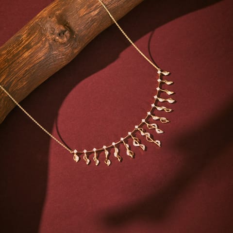Falling Vine Diamond Necklace Falling Vine Diamond Necklace