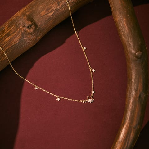 Star Station Diamond Necklace