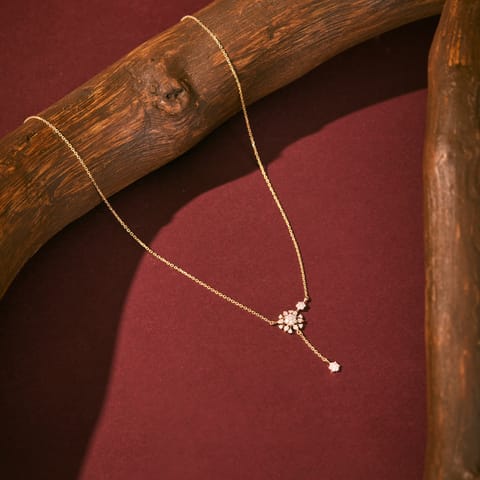 Blossom Diamond Lariat Necklace Blossom Diamond Lariat Necklace