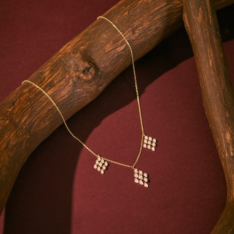 Crosslet Station Diamond Necklace Crosslet Station Diamond Necklace