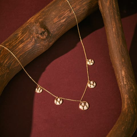 Medallion Station Diamond Necklace Medallion Station Diamond Necklace