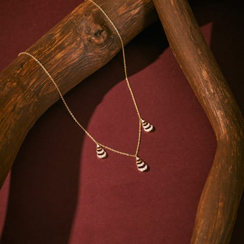 Ripple Station Diamond Necklace Ripple Station Diamond Necklace