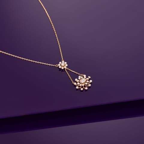 Blooming Grace Diamond Necklace